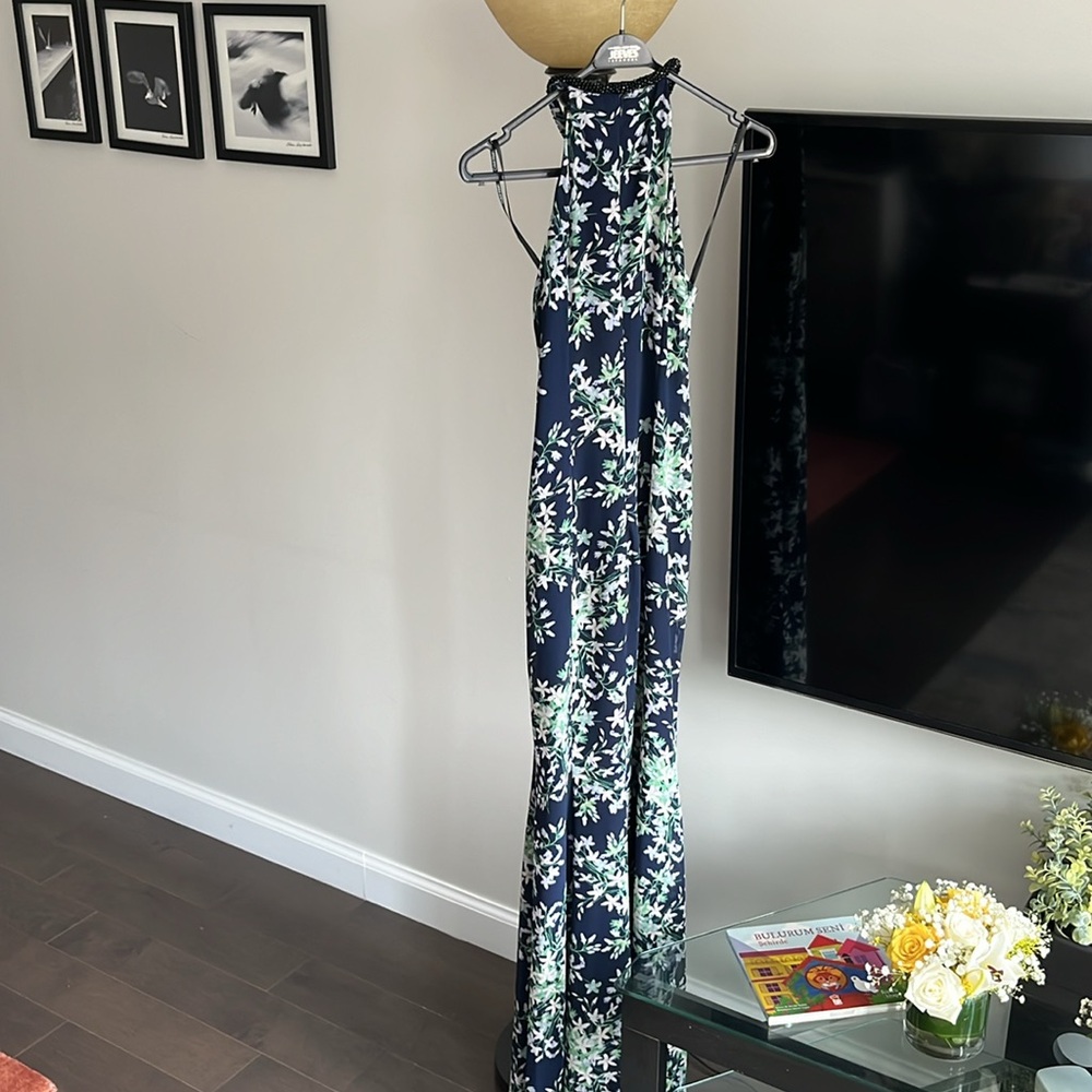 Calvin Klein Navy Floral Dress